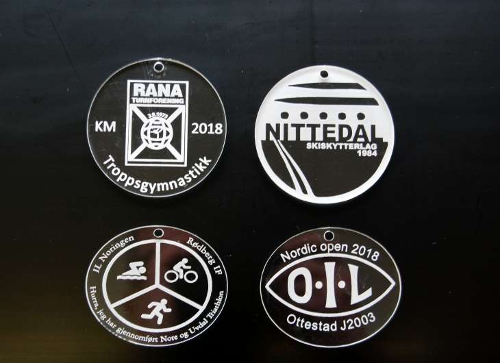 Akrylmedaljer