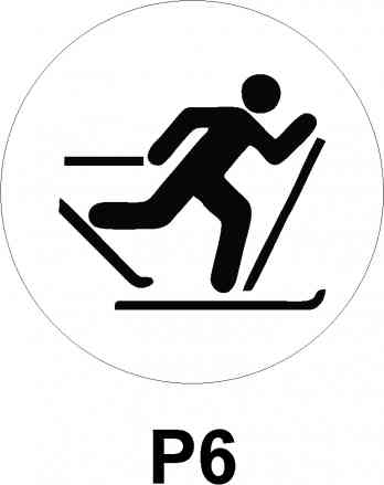 skiløper pictogram